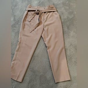 White House Black Market Tan Ankle Pants